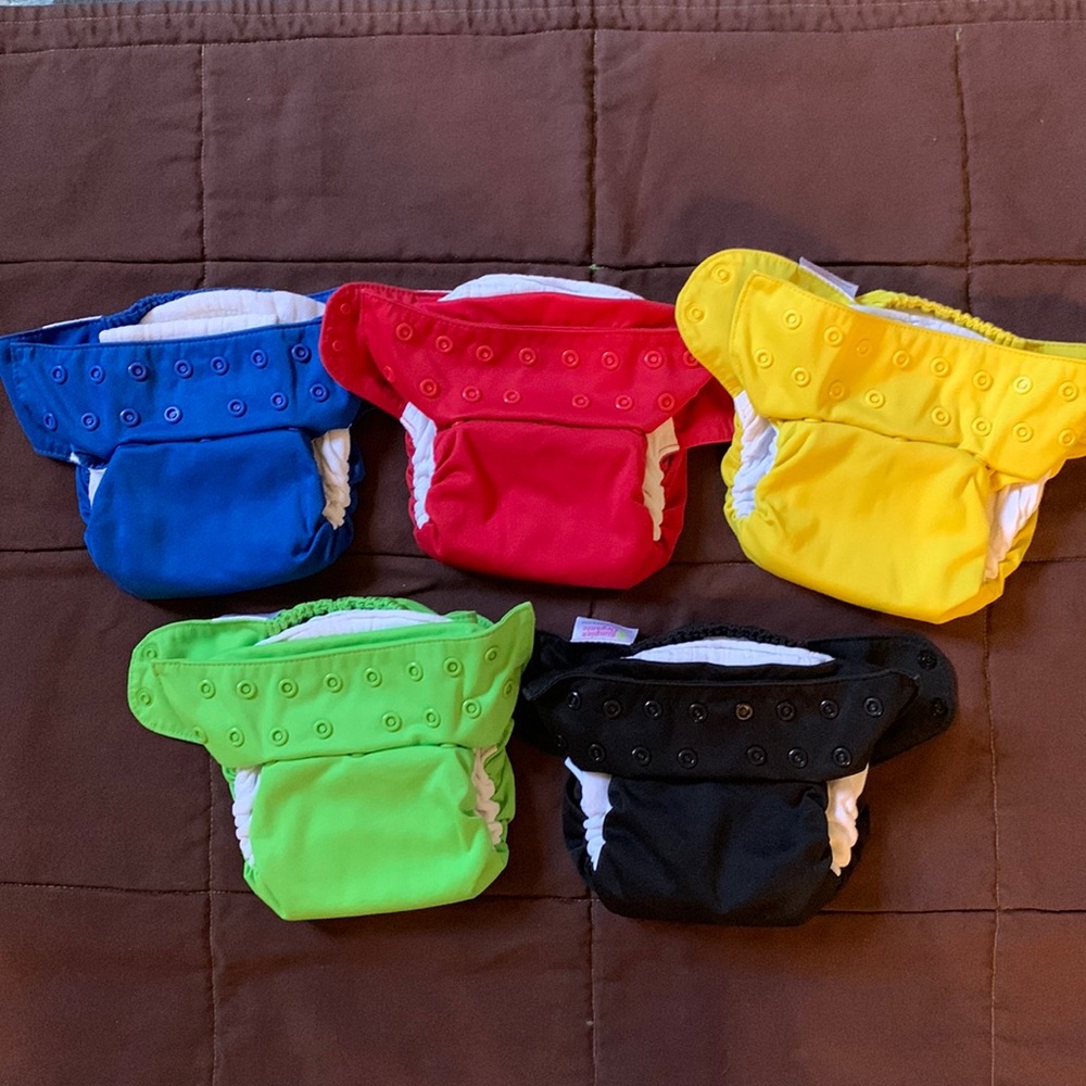 5 Blueberry Diapers AIO